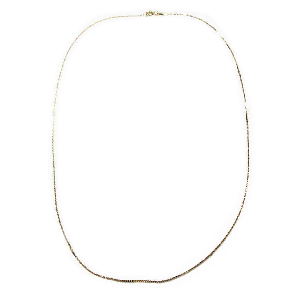 Kultainen venetsiaketju 42cm #0