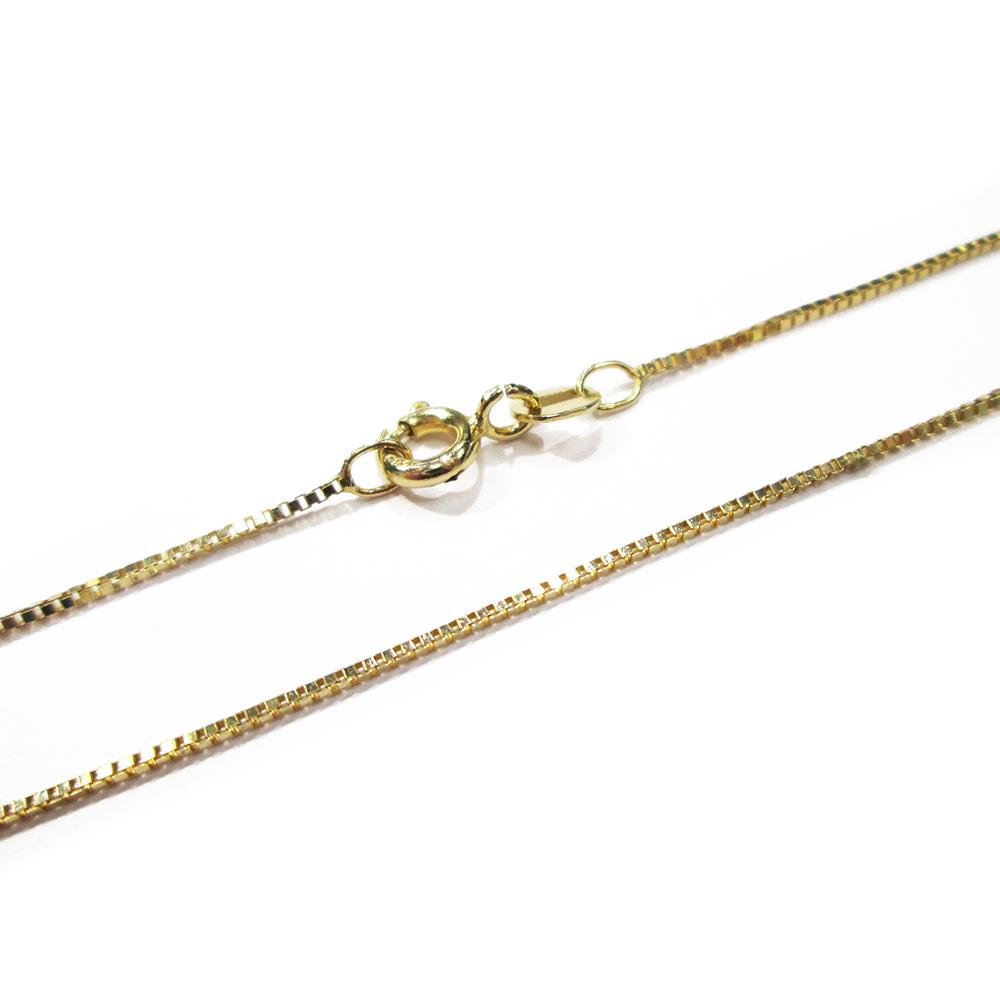 Kultainen venetsiaketju 42cm #1