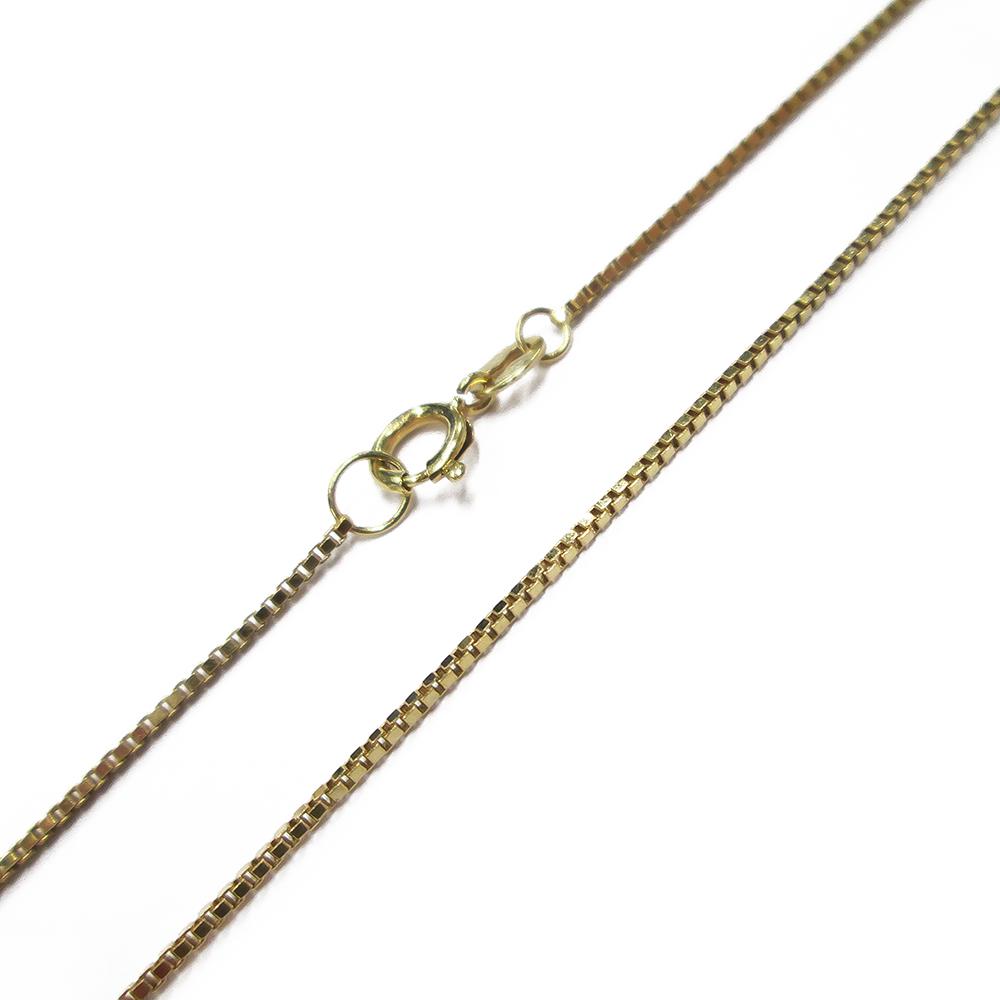 Kultainen venetsiaketju 44cm #1