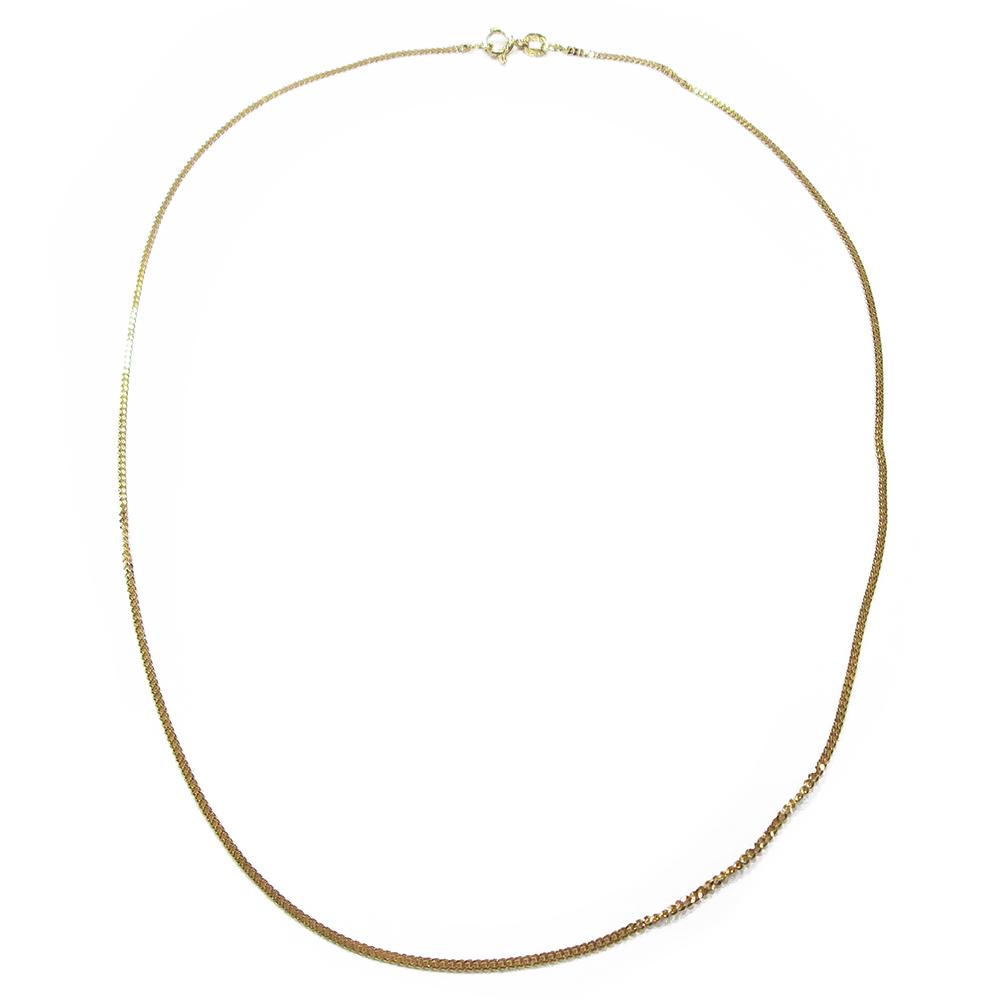 Kultainen panssariketju 42cm #0