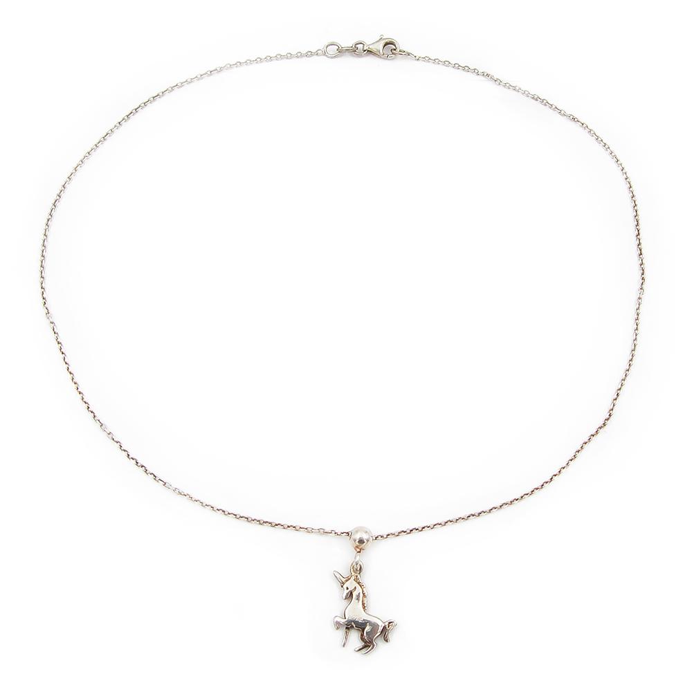 Yksisarvinen riipus ketjulla 40cm #0