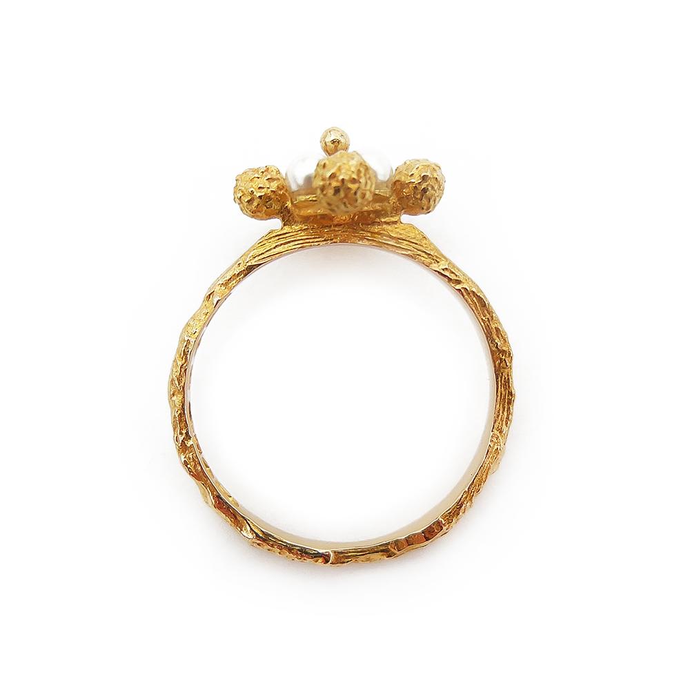 18K, Lapponia Villikukka sormus 20mm #2