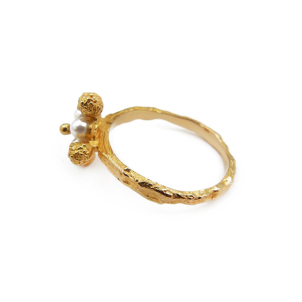 18K, Lapponia Villikukka sormus 20mm #4