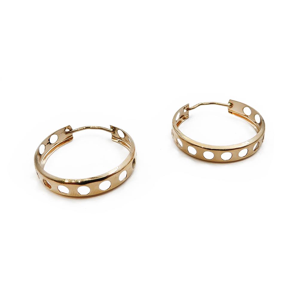 kultaiset korvarenkaat #0