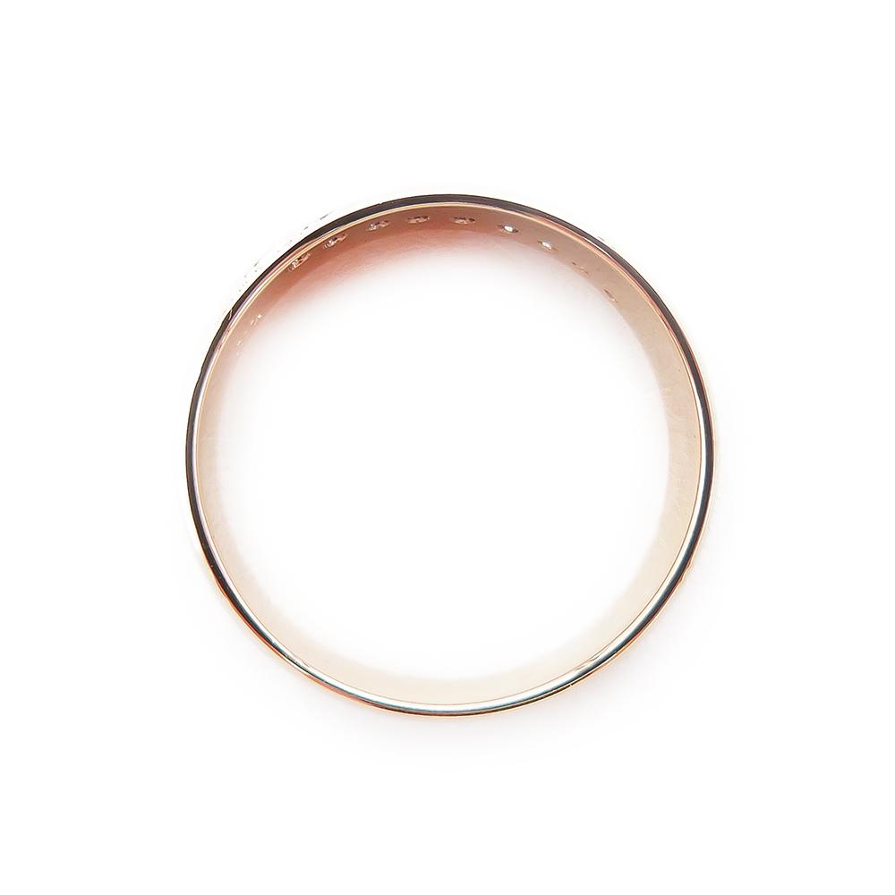 Kultainen timanttisormus,16,5mm,Tim.9x0,01ct tw/si #2