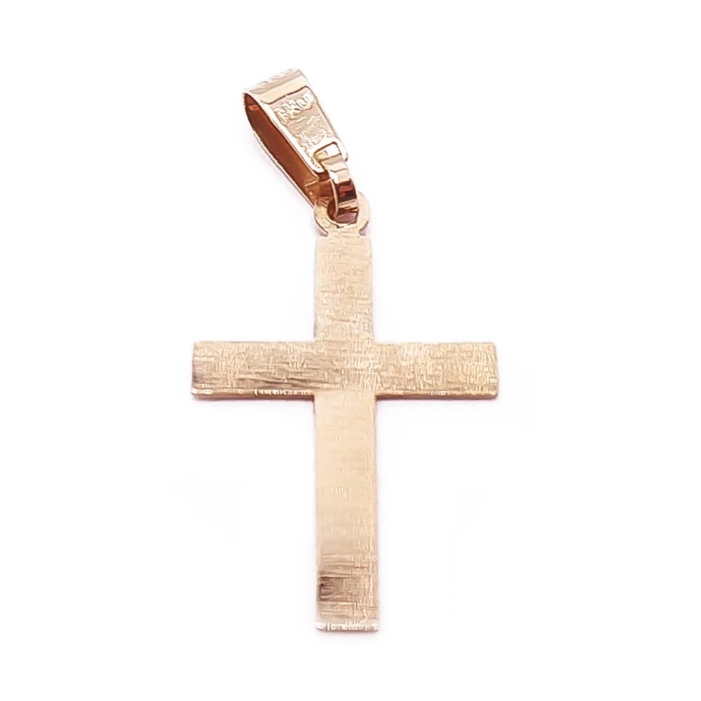 Kultainen timanttileikattu risti #2