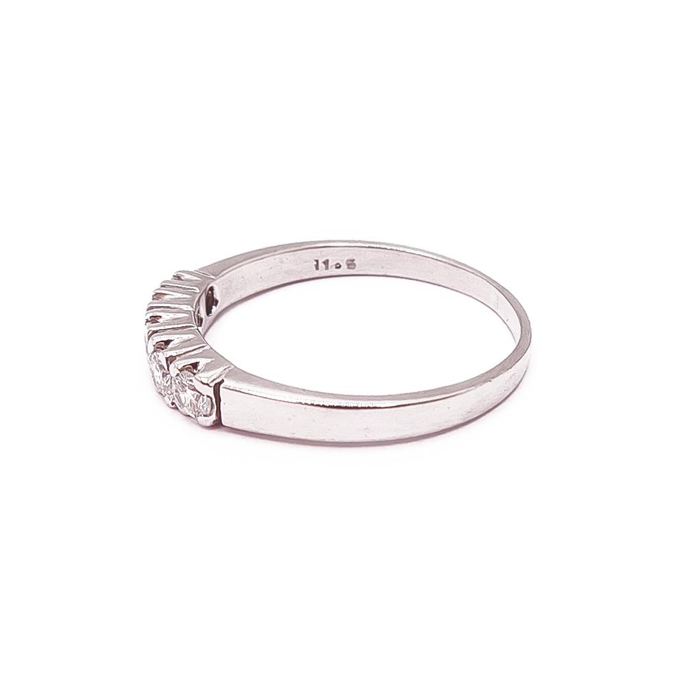 18k valkokultainen timanttisormus 0,25ct v.-90 #3