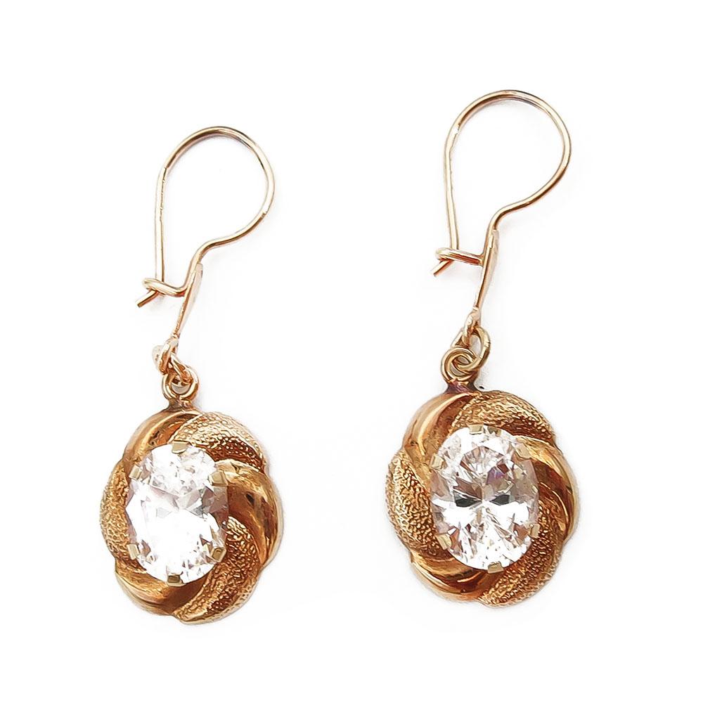 Kirkaskivelliseet koukkukorvakorut #0