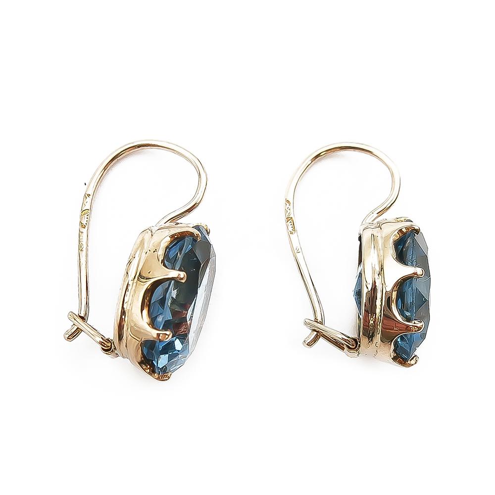 Sinikivelliset korvakorut #1