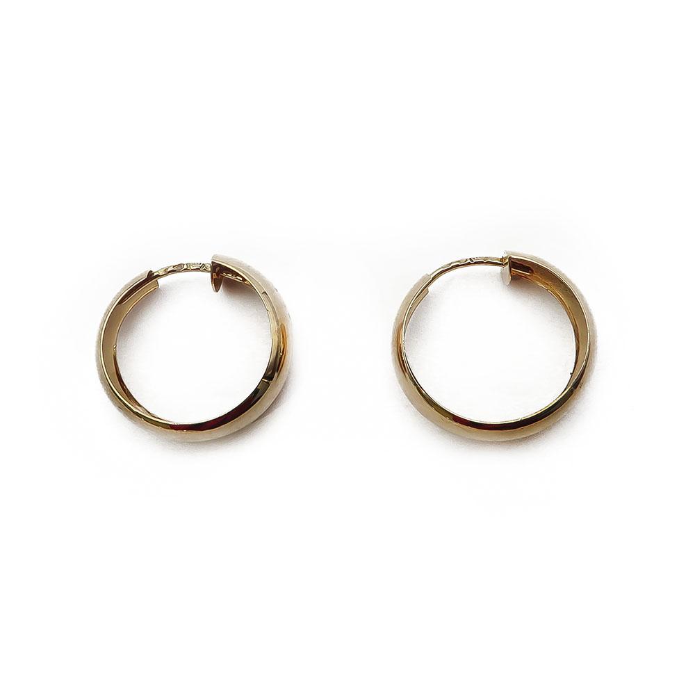 kultaiset rengaskorvakorut #0