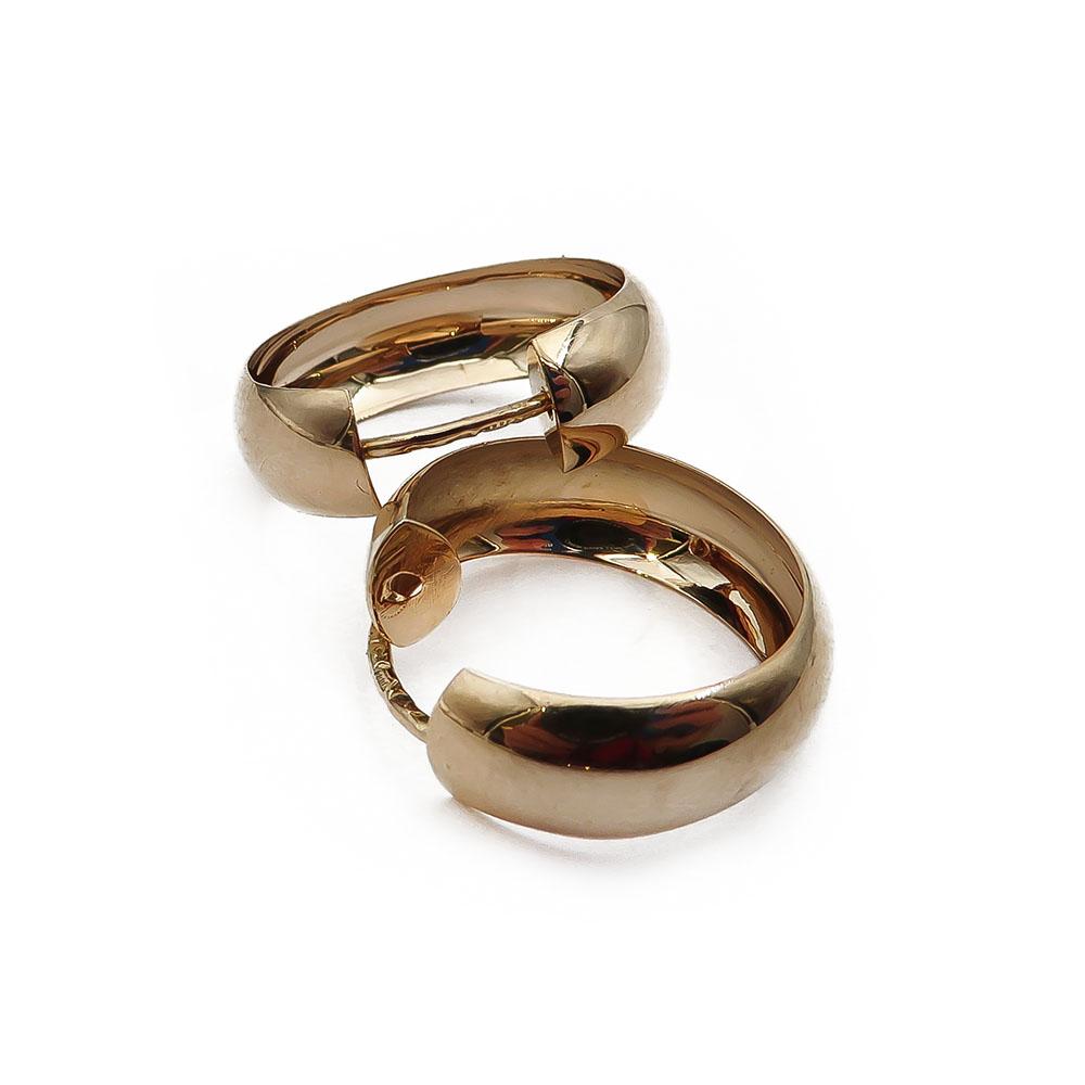 kultaiset rengaskorvakorut #2