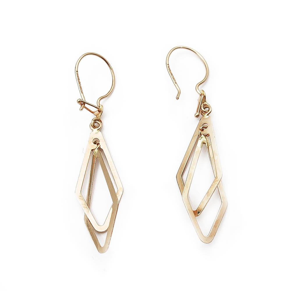 Koukkukorvakorut salmiakkiheloin #0