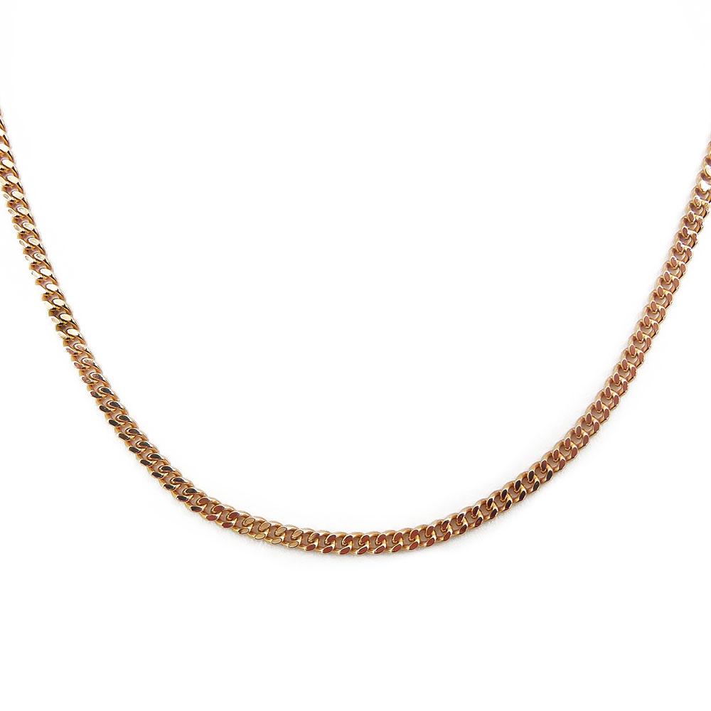 Kultainen panssariketju 43 cm #0