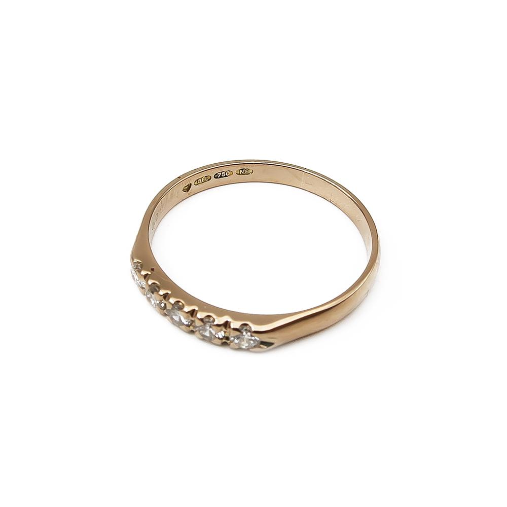 Timanttisormus yht. 0,25ct koko 18,75 #2