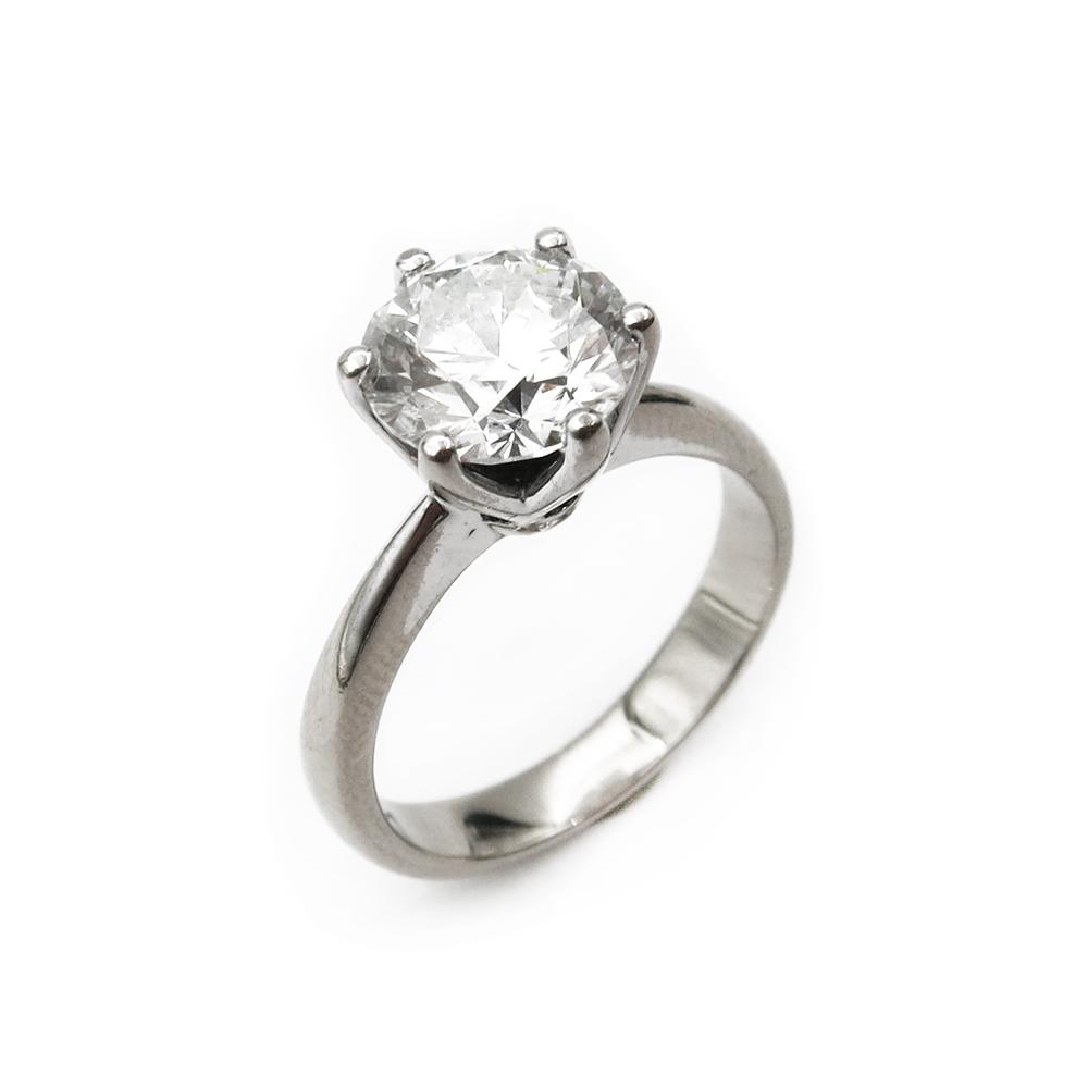 Laboratorio timanttisormus 2ct 15,5mm #0