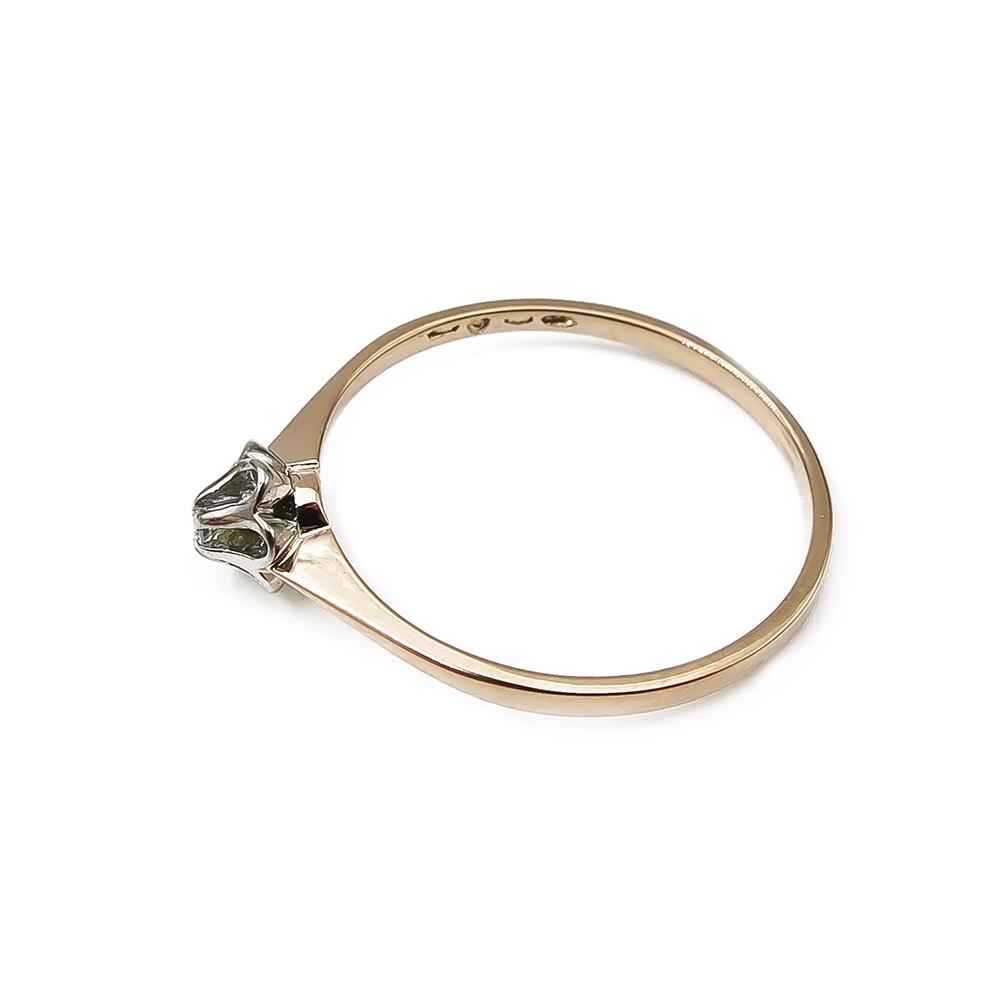 18K timanttisormus 0,02ct koko 17,75 #2