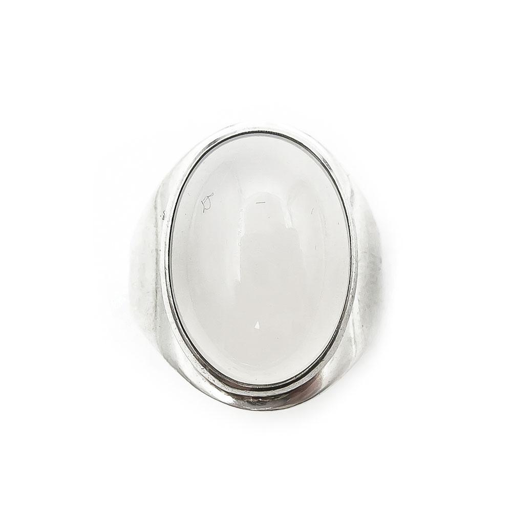 Kalsedoni sormus 19,25mm v.-59 #1