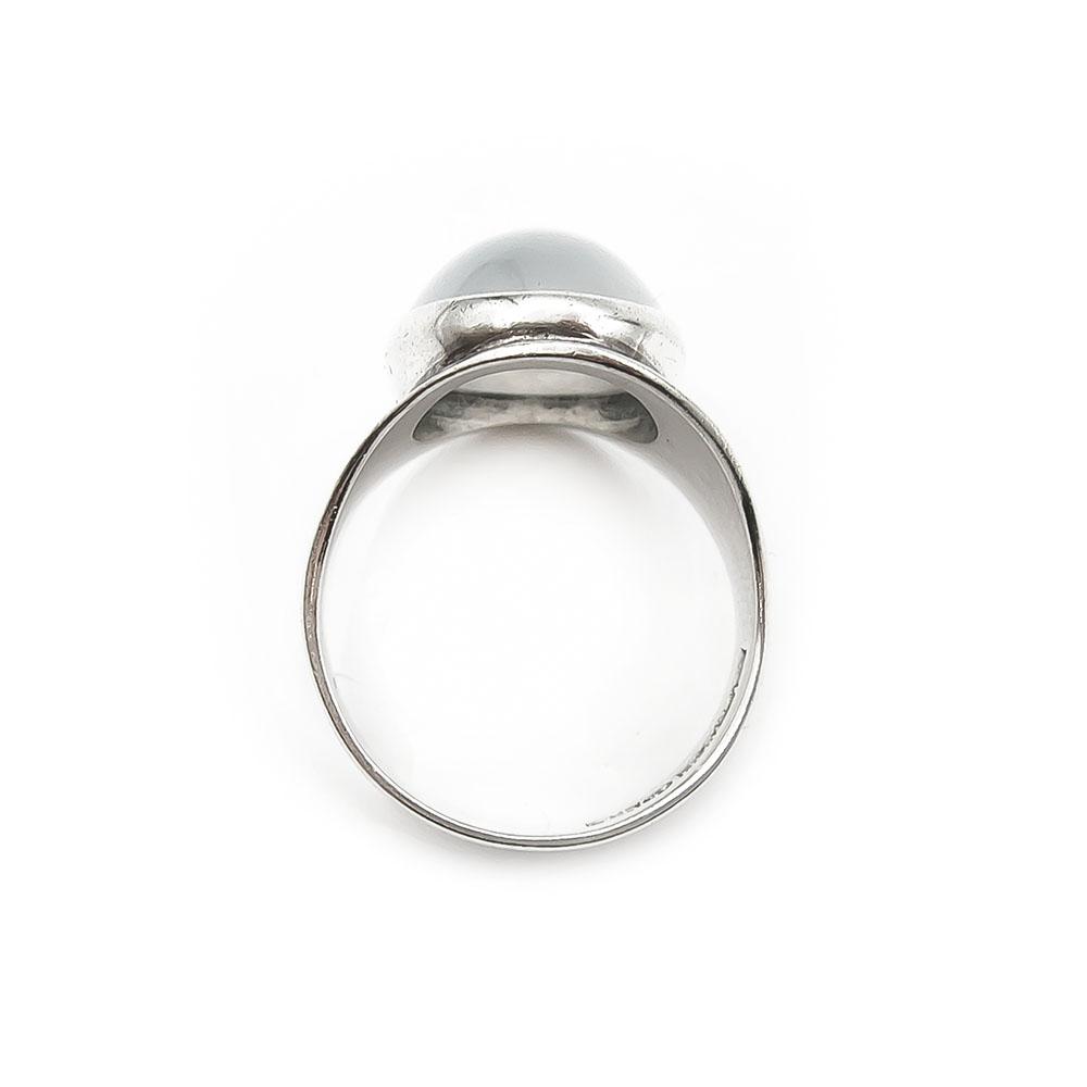 Kalsedoni sormus 19,25mm v.-59 #2