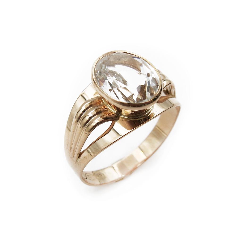 Kirkaskivellinen sormus 17,75mm #0