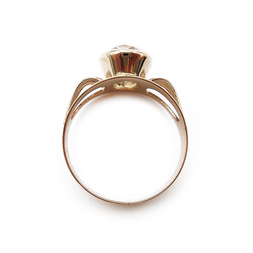 Kirkaskivellinen sormus 17,75mm #1