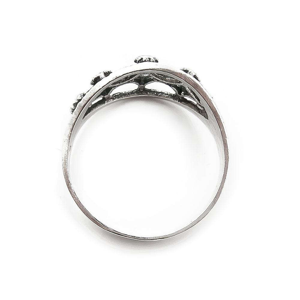 Hopeasormus pallokuvioin 19,25 #2