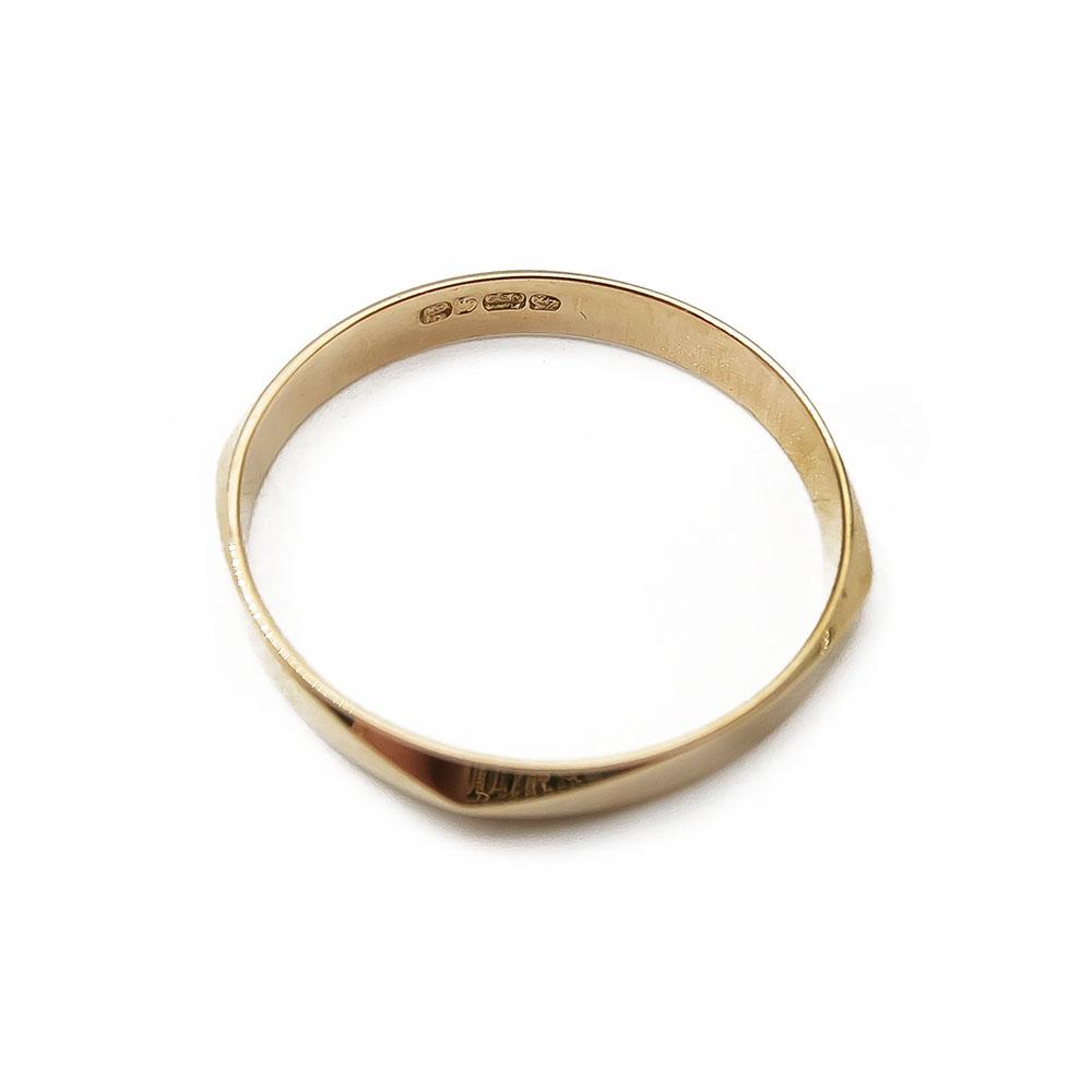 18K sormus koko 19,0 v.-75 #3