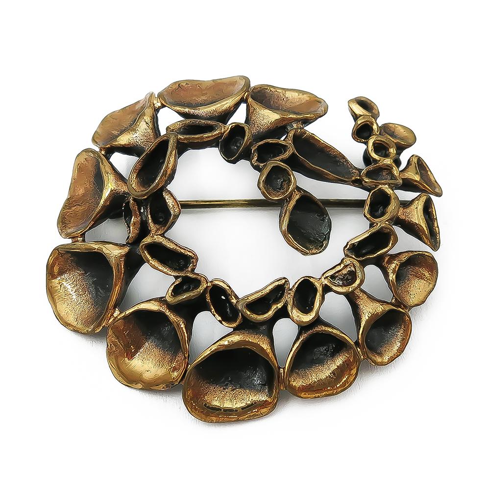 Hannu Ikolan pronssinen Jäkälä-solki #0