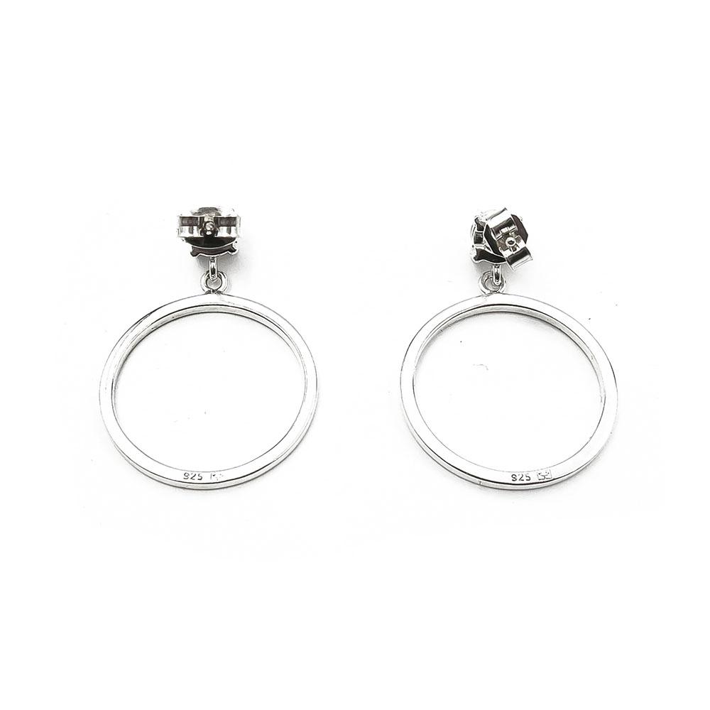 Kirkaskivelliset rengaskorvakorut #1