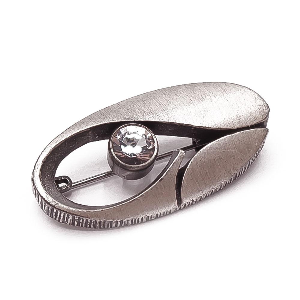 Finnfeelings rintaneula vuorikristalli #0