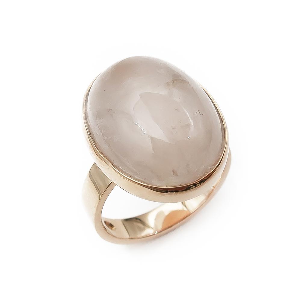 Ruusukvartsisormus 17mm vuodelta 1975 #0