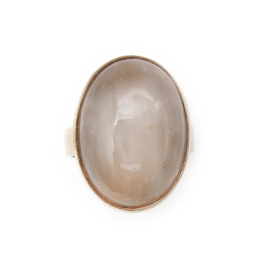 Ruusukvartsisormus 17mm vuodelta 1975 #1