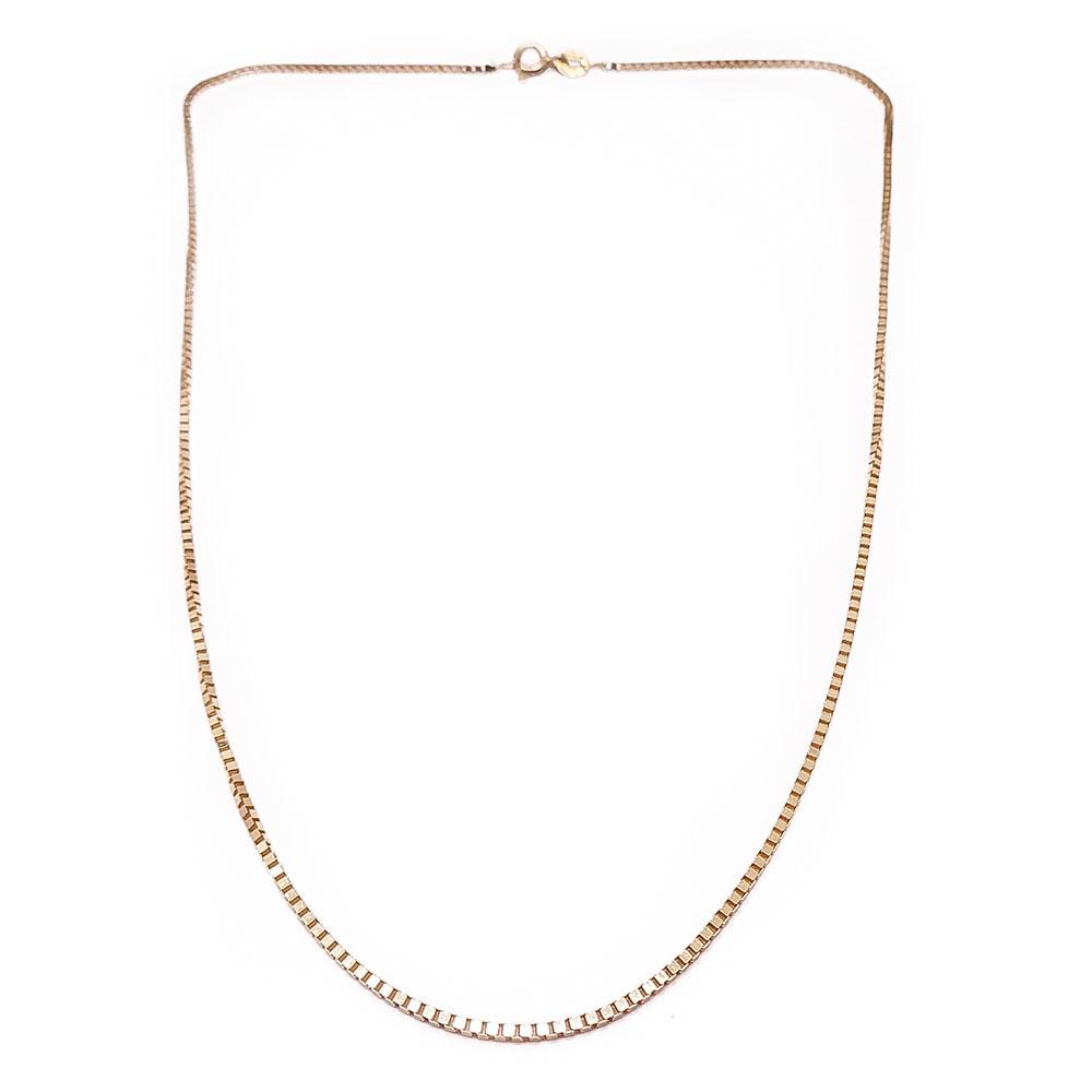 Kultainen venetsiaketju 40cm #0