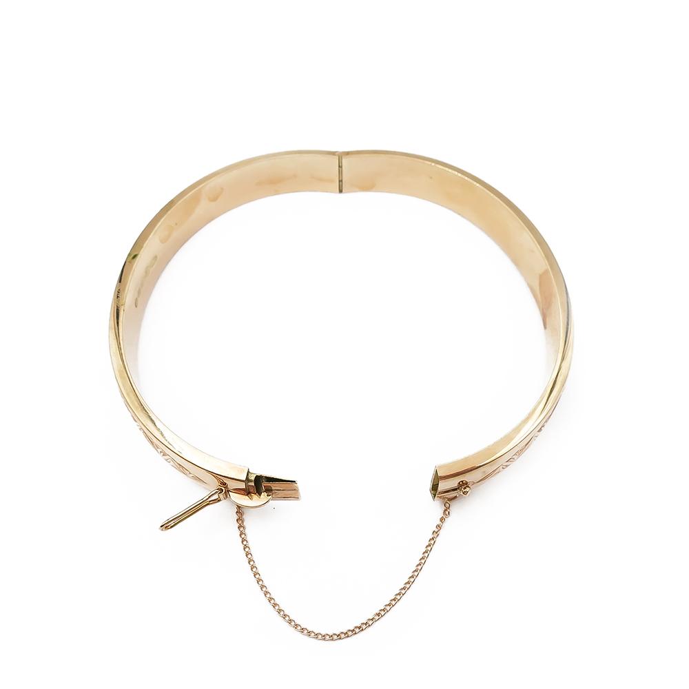 10mm Kuvioitu rannerengas 64mm v.-67 #2