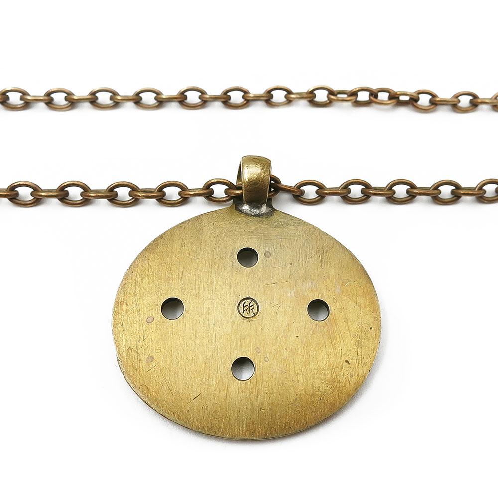 Kalevala Koru Avainkokka kaulakoru, ketju 65cm, pronssi #2