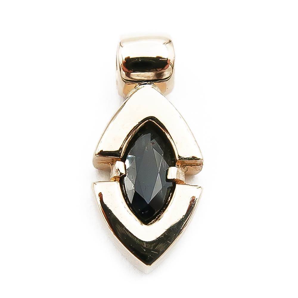 Kultainen riipus, safiiri #0