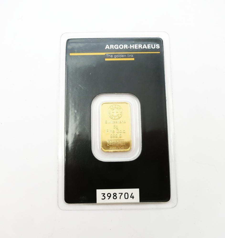 Argor-Heraseus 5g sijoituskultalaatta #0