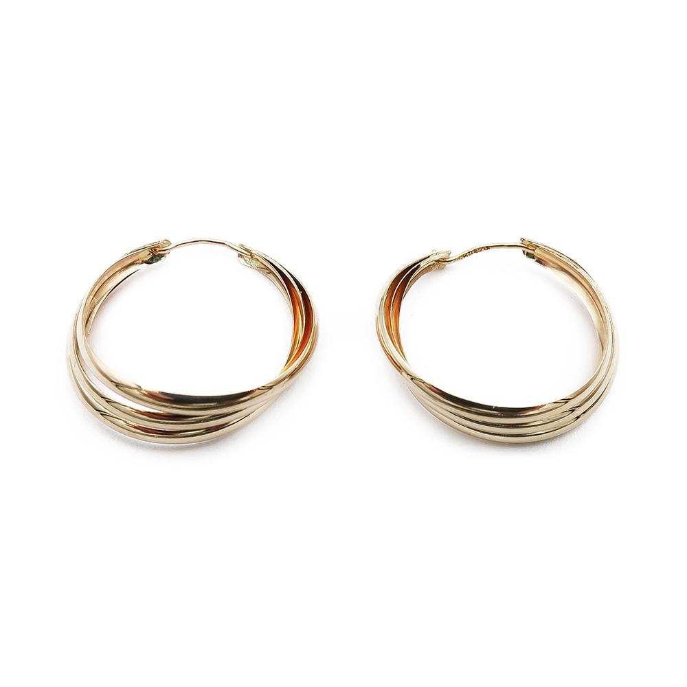 Kultaiset triplarenkaat  halk.20mm #1