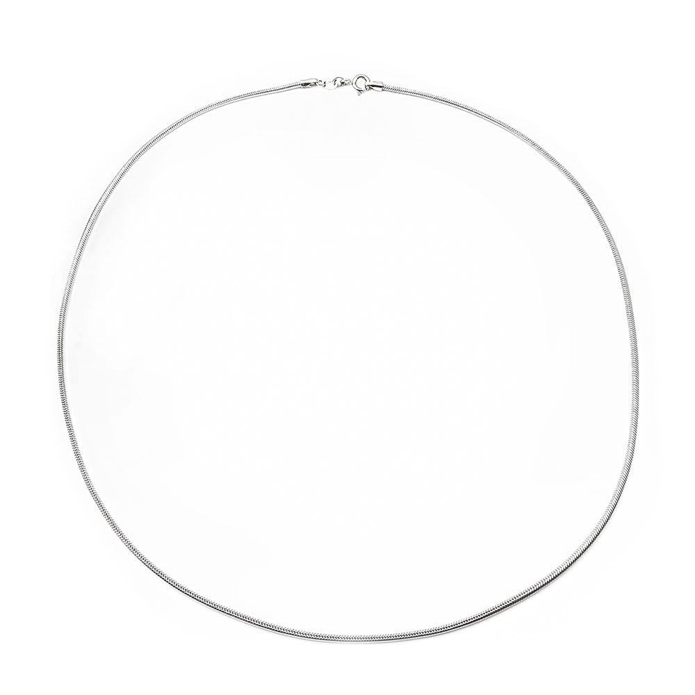 Valkokultainen silkkiketju 42cm #1