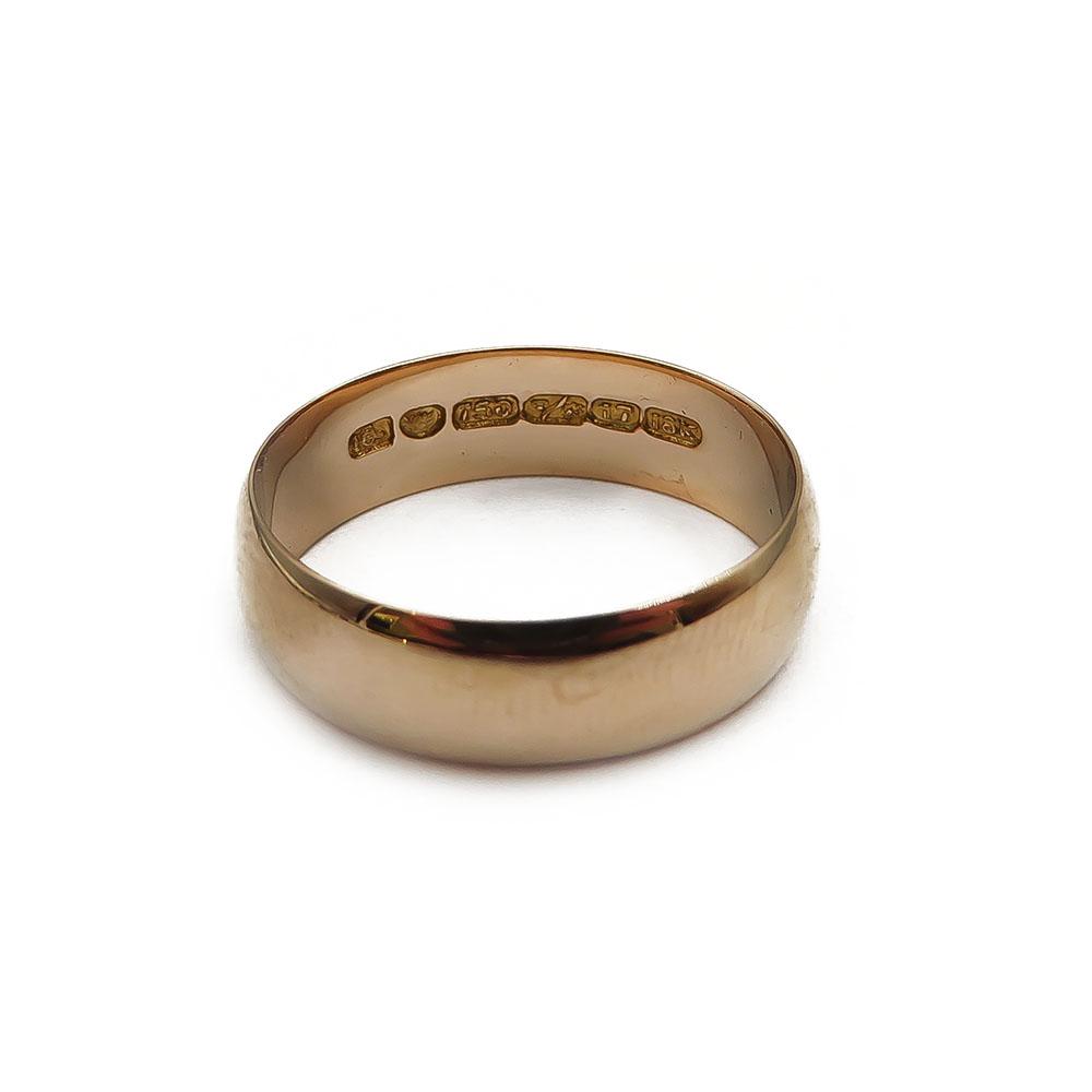 18k kihlasormus 18,65mm v.-62 #2