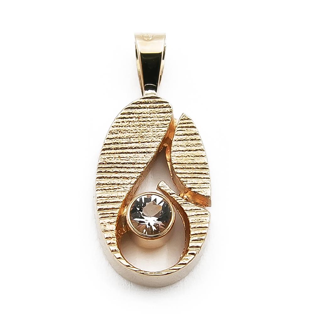 Kultainen Finnfeelings riipus #0