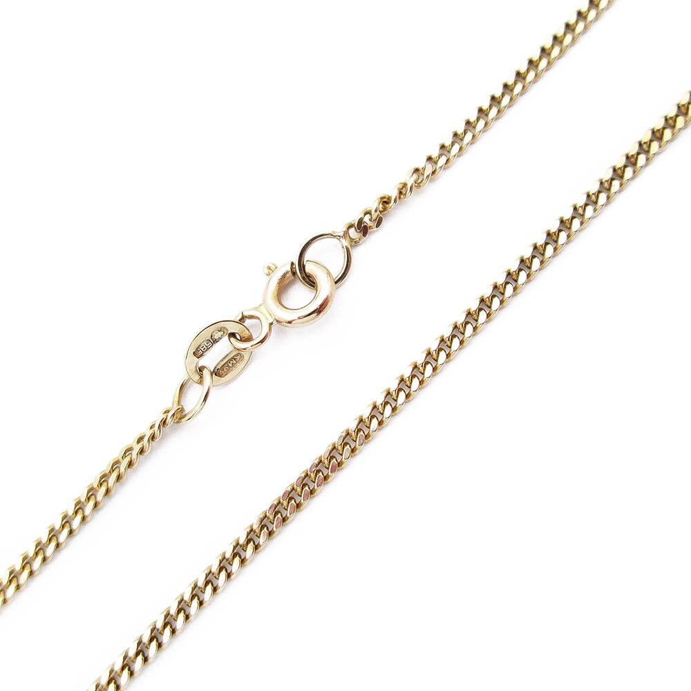 Kultainen panssariketju 44cm #0