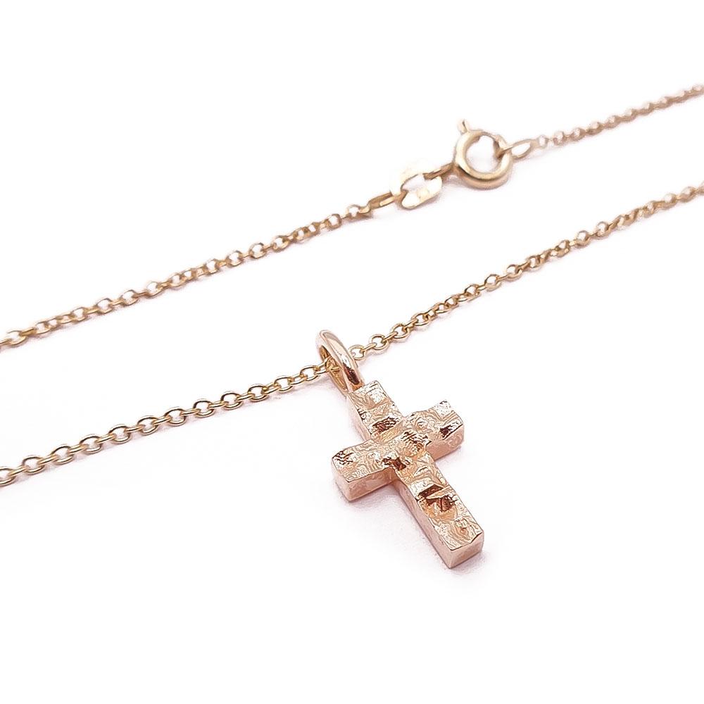 Kultainen Lumoava Polku-risti ketjulla 47cm #1