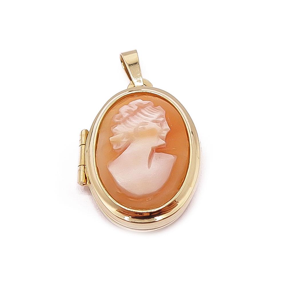 Kultainen Came-medaljonki #0