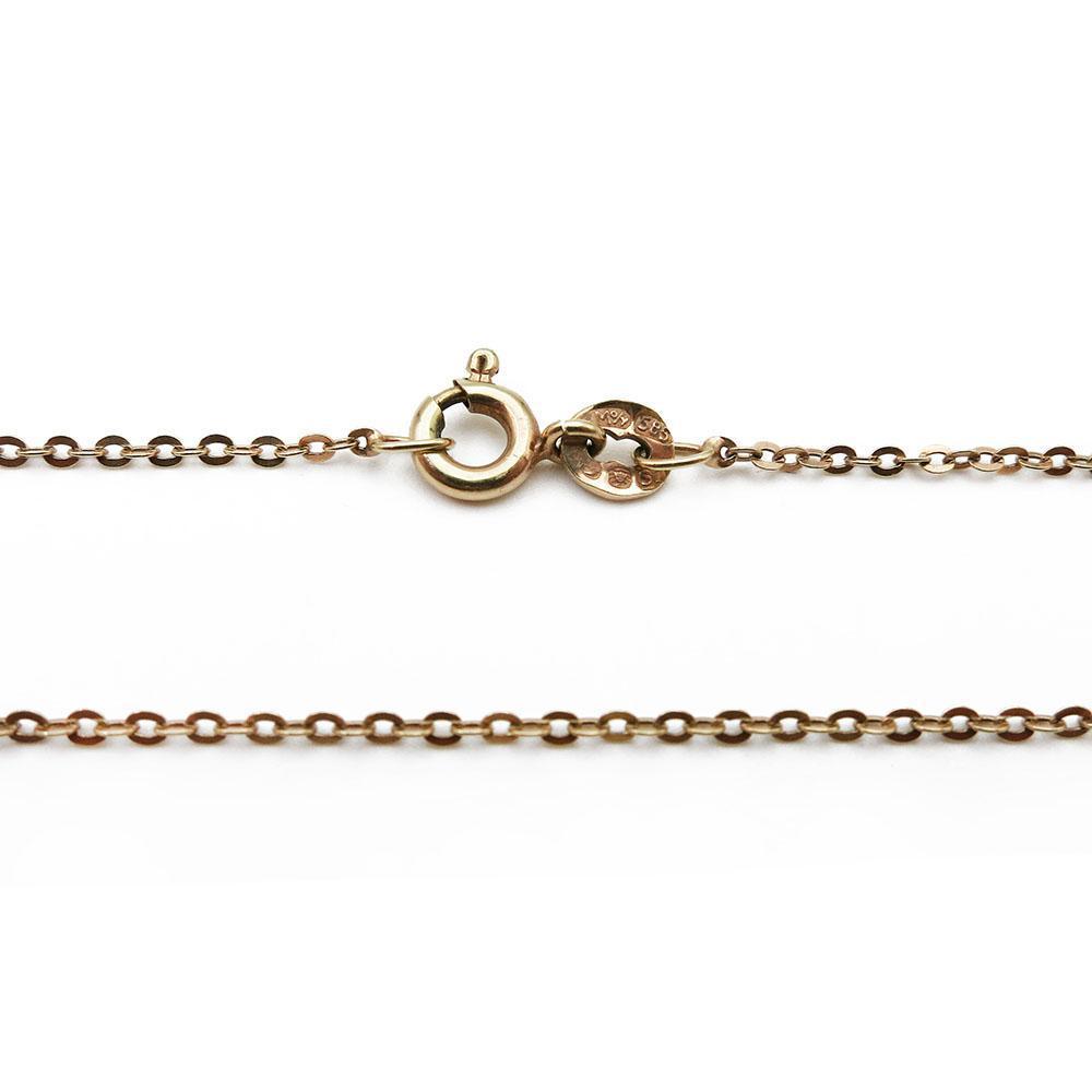 Kultainen riipusketju 38cm #1