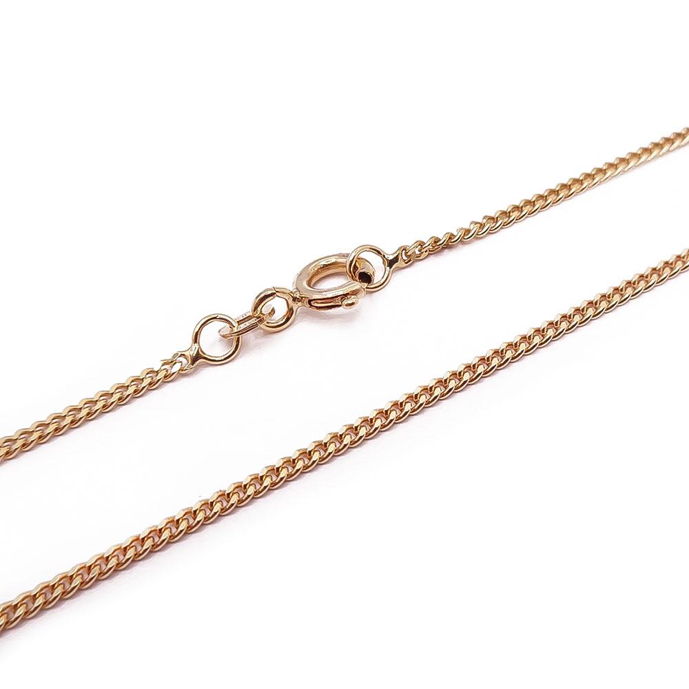 Kultainen panssariketju 50.5cm umpi #1