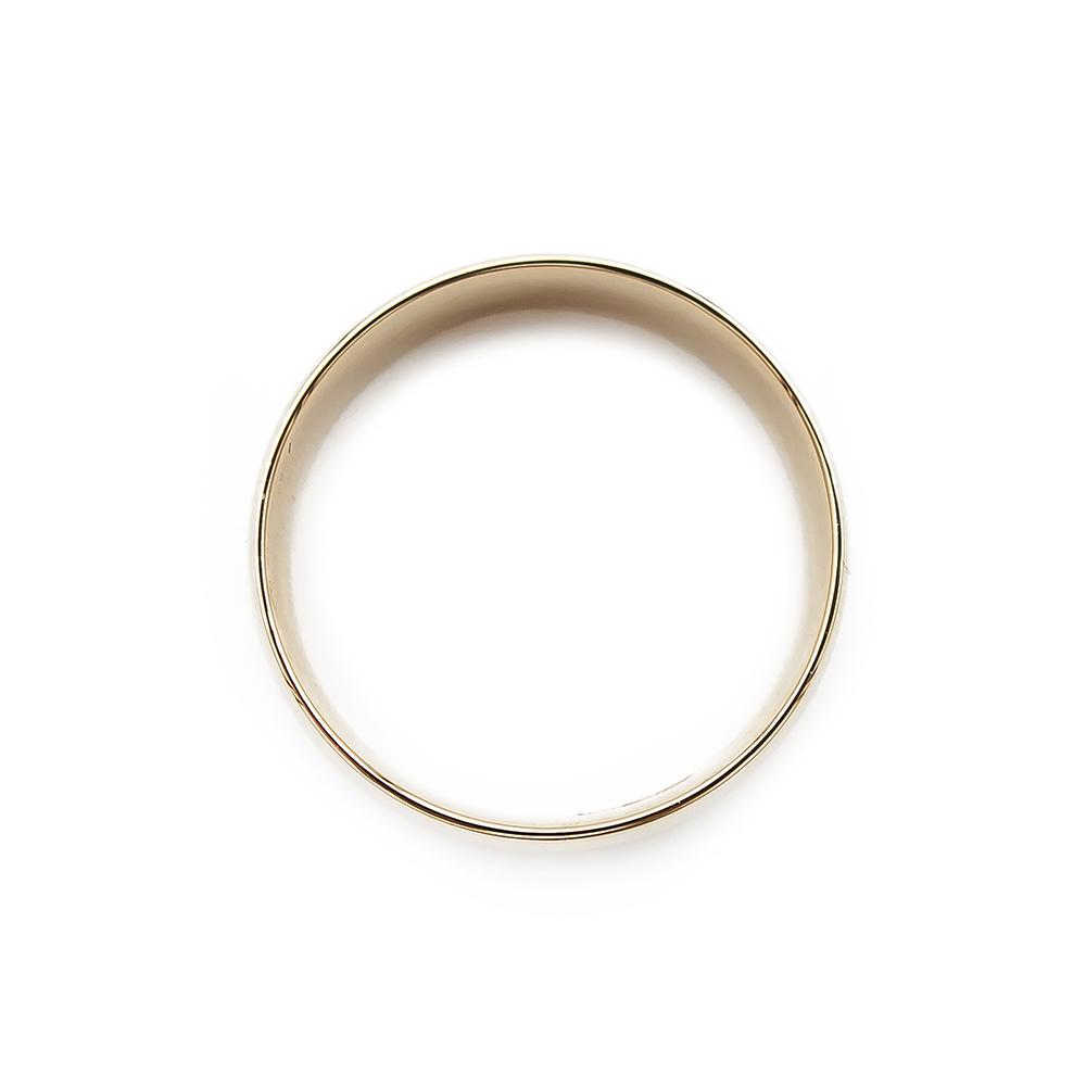 Kultainen sormus 5.5mm 20,25mm, puolipyöreä #2