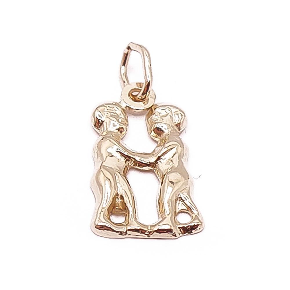 Kultainen kaksoset riipus #0