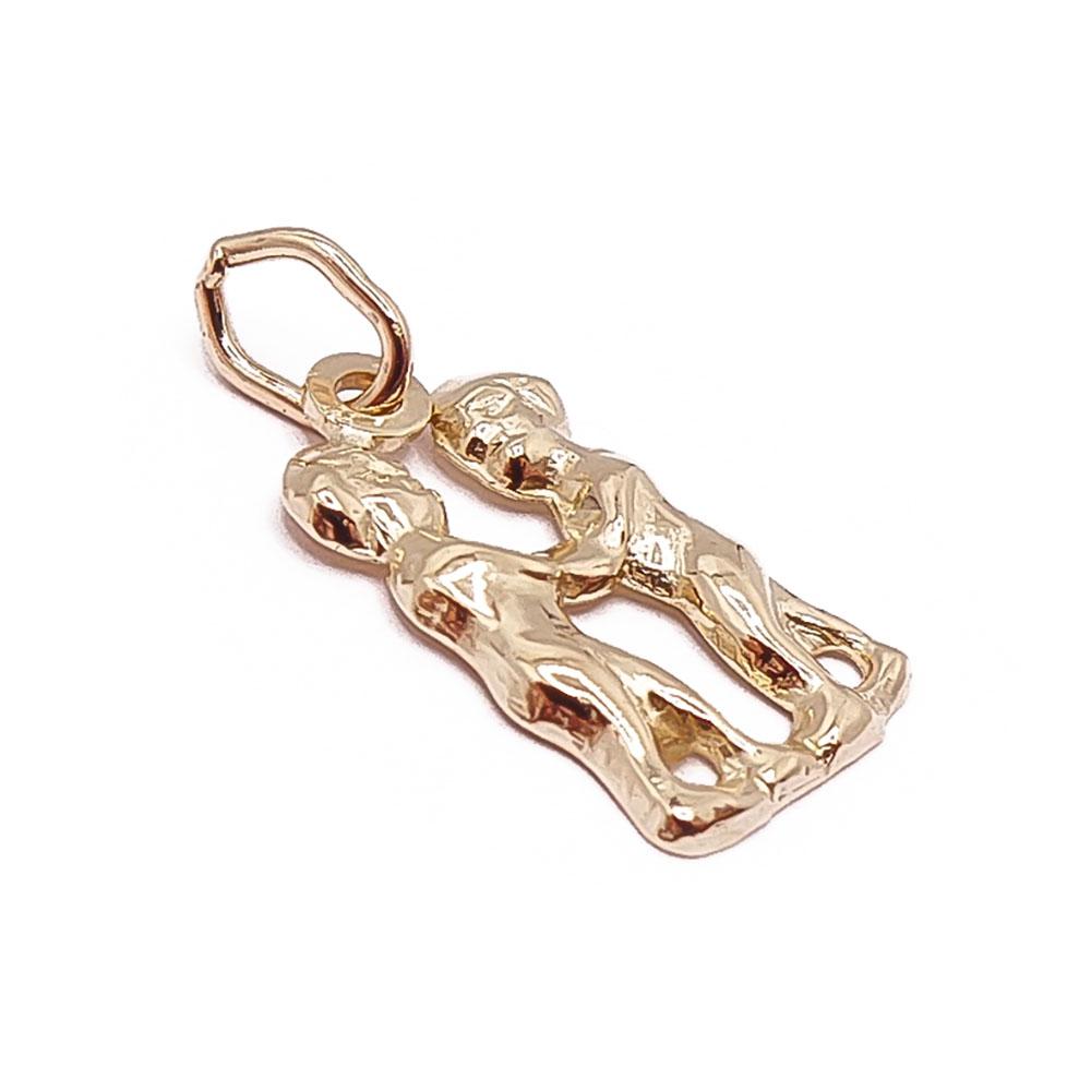 Kultainen kaksoset riipus #1