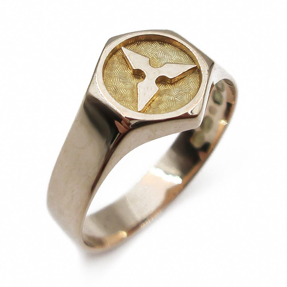 14k Insinöörinsormus 18,25mm #0