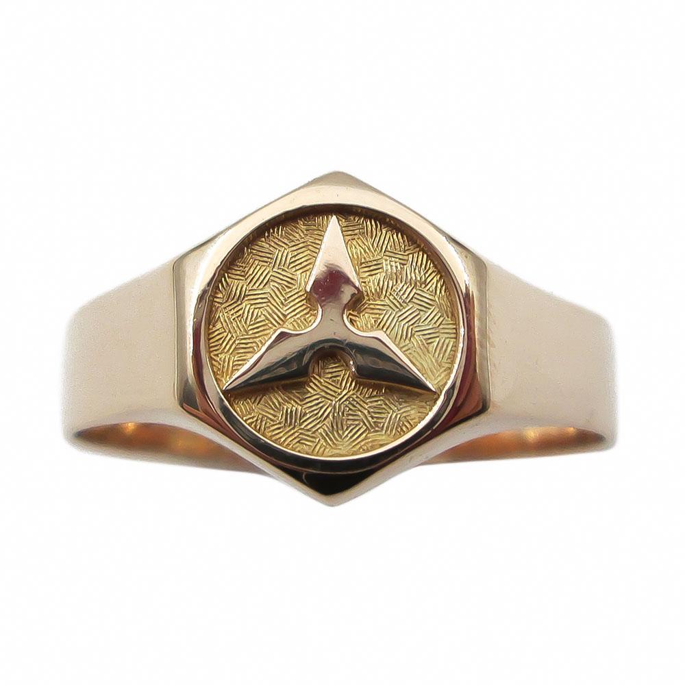 14k Insinöörinsormus 18,25mm #1